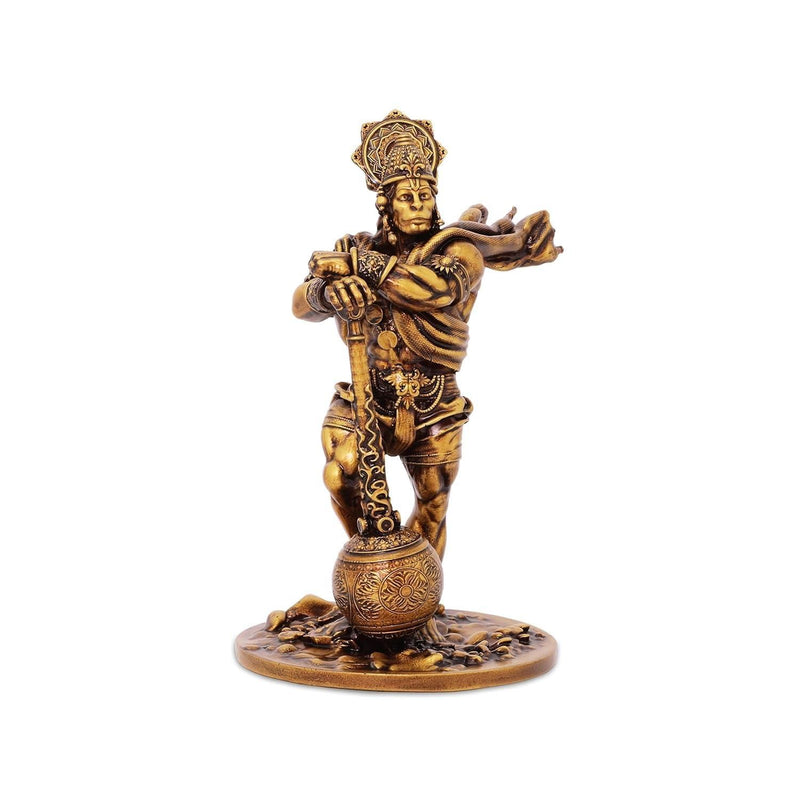 Antique Hanuman Idol - Premium Car Dashboard and Home Decor Statue