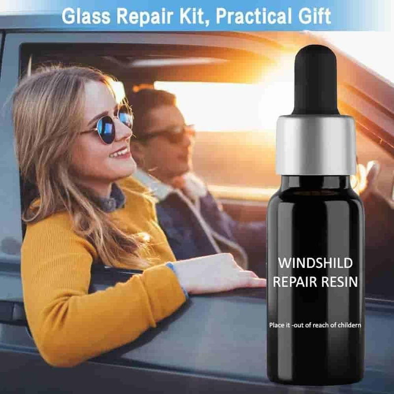 🔧ZeroCrack Windshield Repair Resin –🔥Buy 1 Get 1 Free🔥 Pack of 2 for Fast and Effective Glass Repair🌟