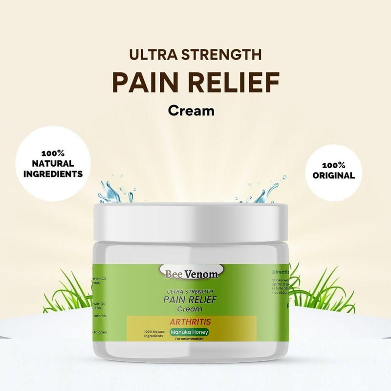 🌟 VitalEase Ultra Strength Bee Venom Pain Relief Cream (Pack of 2) 💪🌿