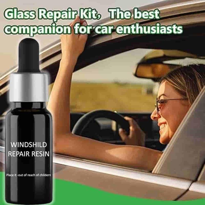 🔧ZeroCrack Windshield Repair Resin –🔥Buy 1 Get 1 Free🔥 Pack of 2 for Fast and Effective Glass Repair🌟