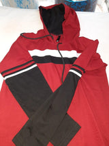 Cotton Color Block  Full Sleeves Hoodie