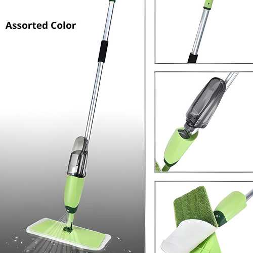 Spray Mop - 360 Degree Handle Wet & Dry Microfiber Floor Spray Mop