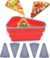 Pizza Slice Storage Container with 5 Serving Trays