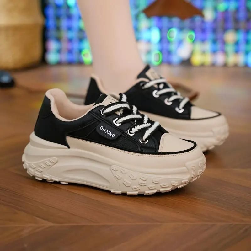 Women's Casual Sneaker Shoes Black