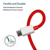 Type C Dash Charging USB Data Cable for OnePlus Devices