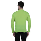 Cotton Blend Solid Full Sleeves T-Shirt