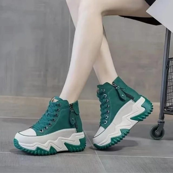 Women’s Chunky Casual Shoes – Green