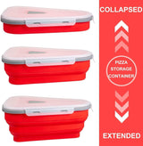 Pizza Slice Storage Container with 5 Serving Trays