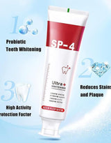 Ultra Whitening SP 4 Probiotic Toothpaste - 50ml 🦷✨